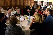 Senatorin Stahmann beim Café der Begegnung