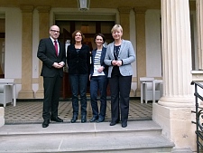 Trafen sich heute im Niedersächsischen Kultusministerium in Hannover: Ties Rabe, Britta Ernst, Claudia Bogedan und Frauke Heiligenstadt (v.l.)