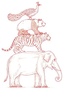 Die Bremer Stadtmusikanten in der  OAV-Version. Foto: OAV