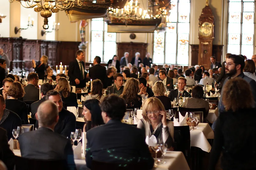 Empfang der Teilnehmerinnen und Teilnehmer der SUMP-Konferenz im Bremer Rathaus