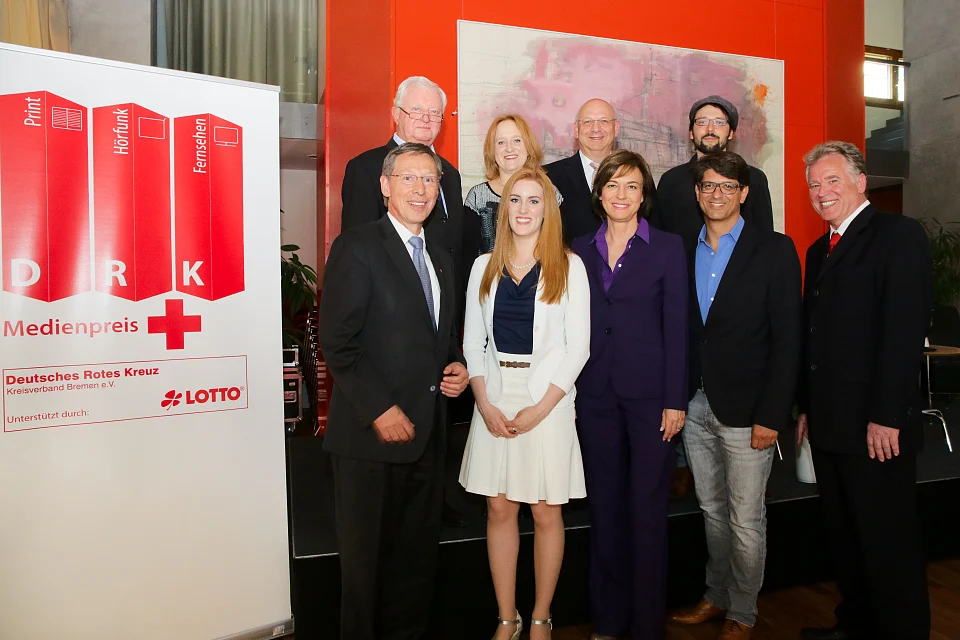 Preisverleihung DRK-Medienpreis Foto: DRK-Bremen 