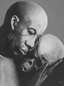 Das Werk "Ruanda" wird unter anderem in der Ausstellung zu sehen sein