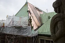 Erstes neues Kupfer blitzt auf