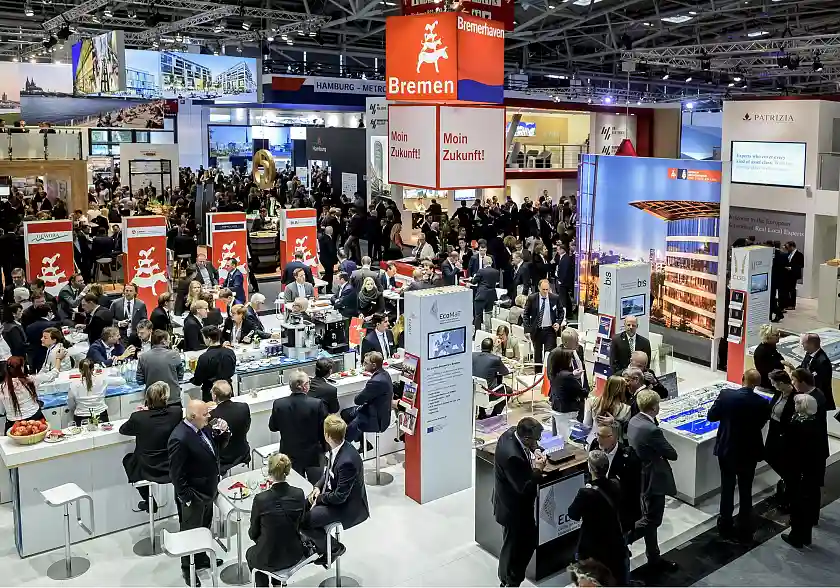 EXPO REAL 2016 Messestand Bremen und Bremerhaven. Foto: WFB / Frank Pusch