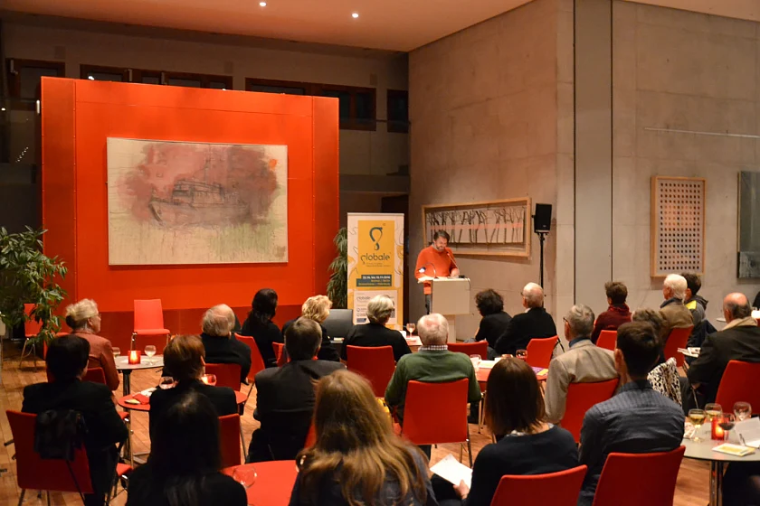 Saša Staniši&#263; liest in der Landesvertretung Bremen in Berlin