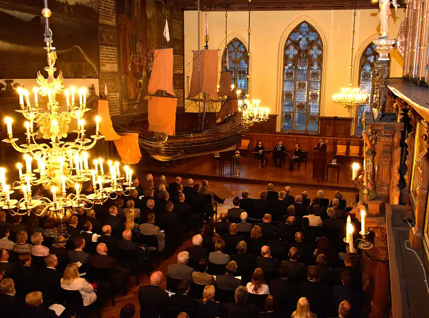 Blick in die Obere Rathaushalle