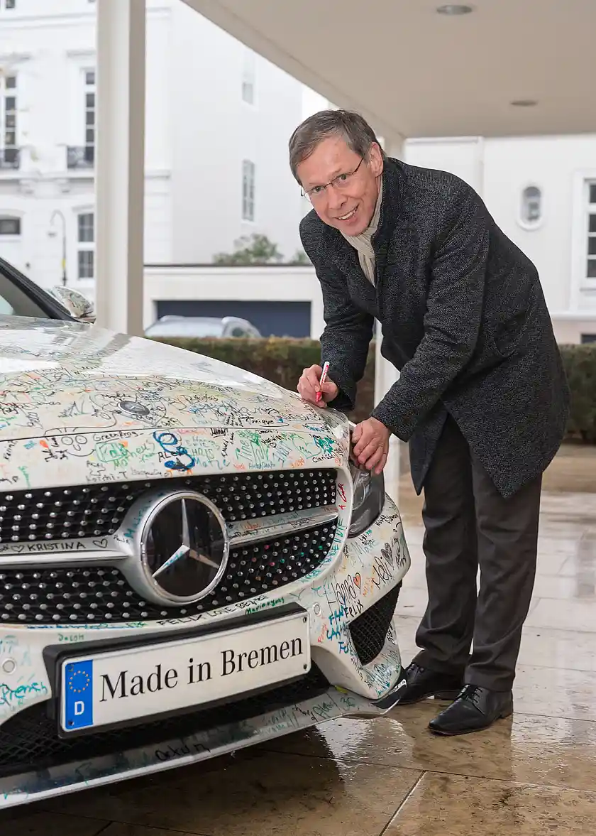 Bürgermeister Carsten Sieling unterstützt das Bremer Bündnis