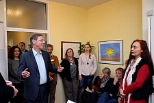 Bürgermeister Carsten Sieling zu Gast beim Tag der offenen Tür 