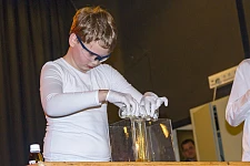 Ein Jung-Forscher der WFO in Aktion