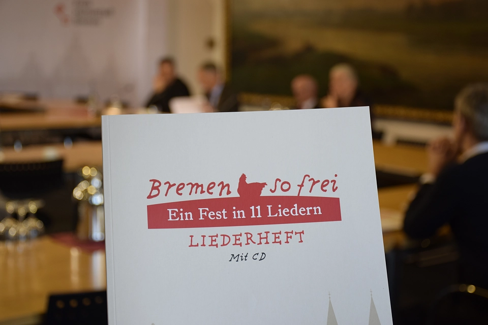 Das Liederheft zum Mitsingfest am 1. Juni 2017