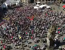 Das erste Mitsingfest 2017 auf dem Marktplatz