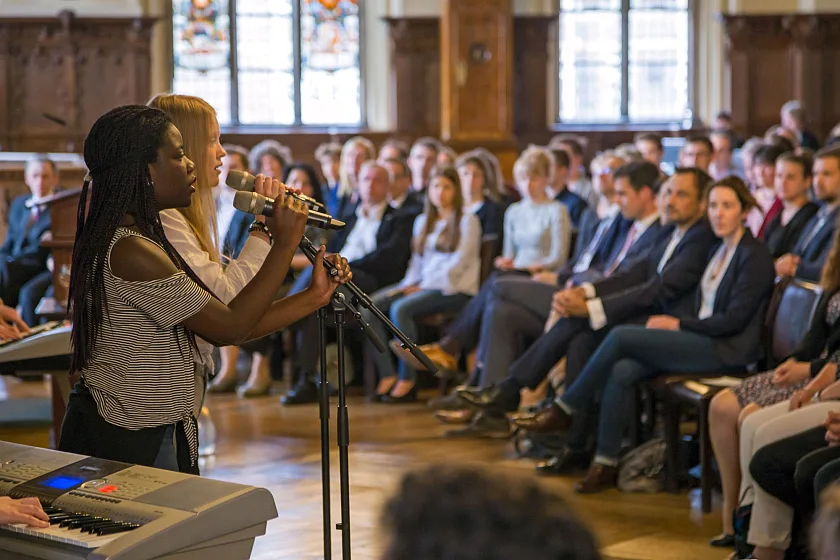 Die Schülerband Hero Generation der Oberschule am Waller Ring