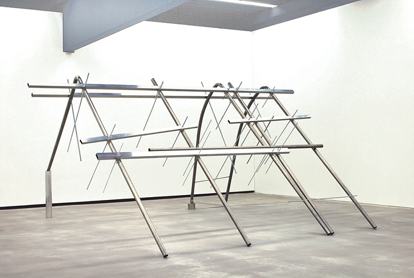 Installation von Michael Kienzer im Gerhard-Marcks-Haus