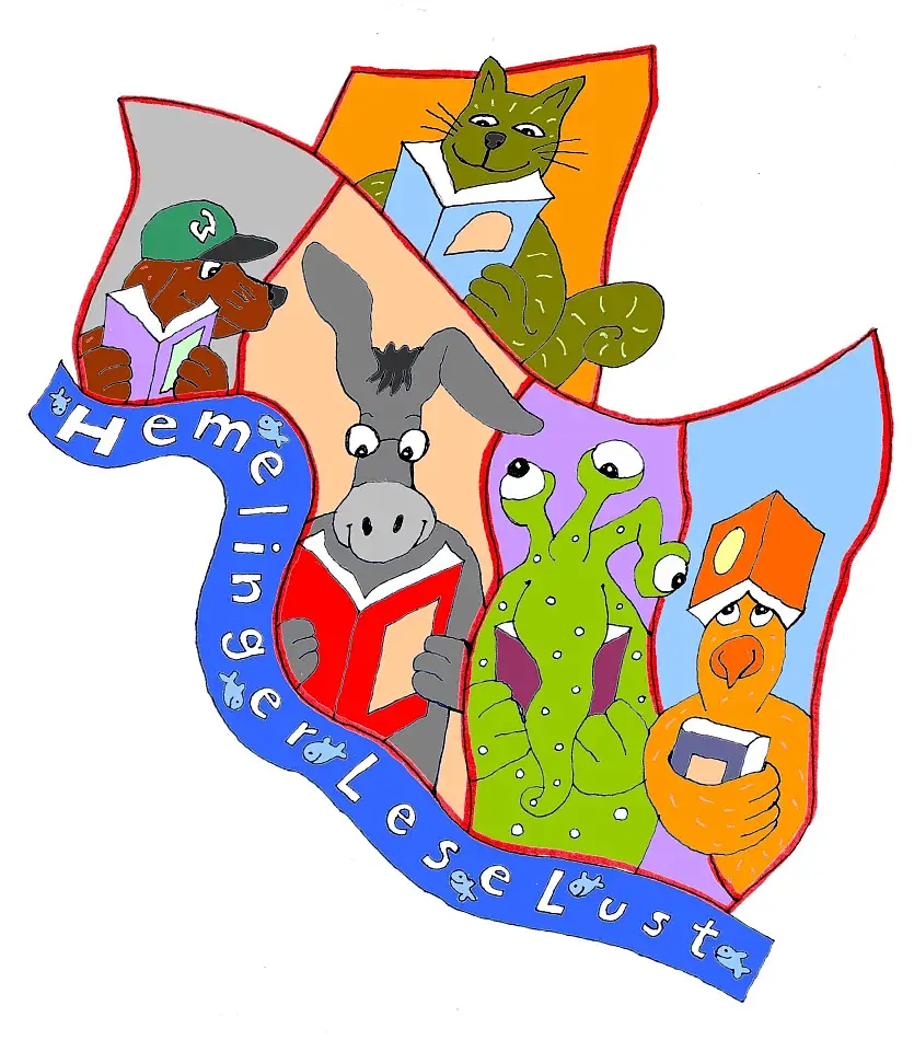 HemelingerLeseLust – Illustration Andreas Röckener