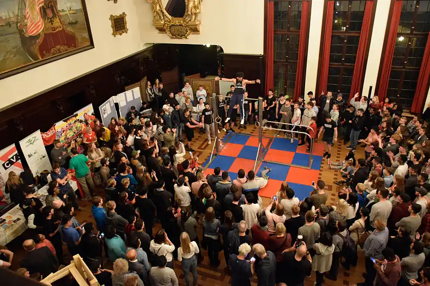 Abwechslungsreiches Programm im Festsaal