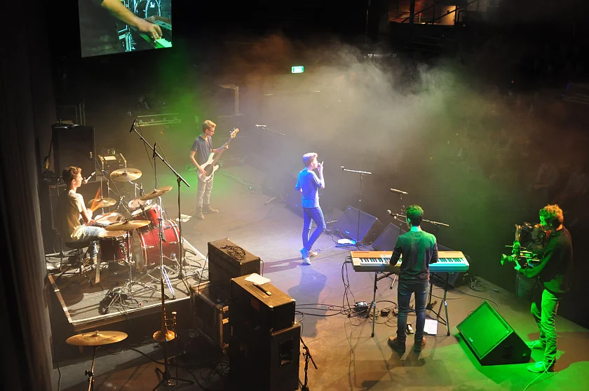 Das hat schon Tradition – Bands drehen während des Schulrockfestivals so richtig auf