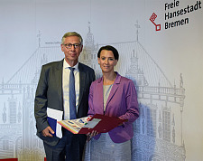 Bürgermeister Dr. Carsten Sieling und Bildungssenatorin Dr. Claudia Bogedan