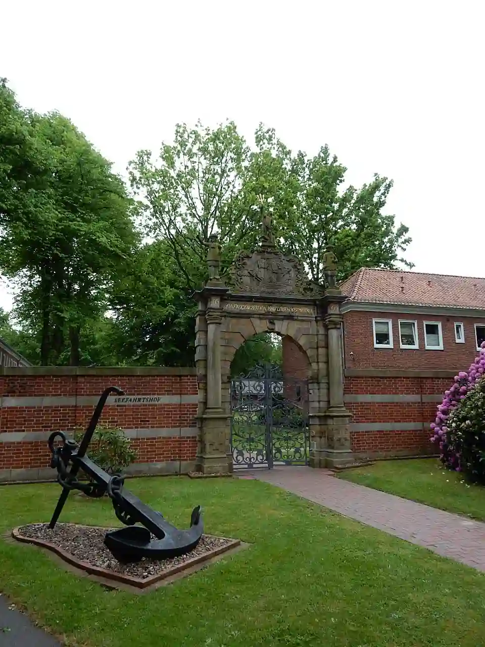 Der Seefahrtshof im Bremer Ortsteil Grohn. 