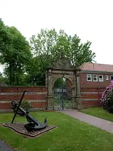 Der Seefahrtshof im Bremer Ortsteil Grohn. 