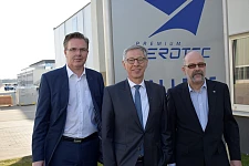 Personen auf dem Bild: Rolf Franzen, Carsten Sieling, Frank Rogalski