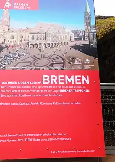 Infotafel am Fuße des Bremer Weinbergs an der Mosel