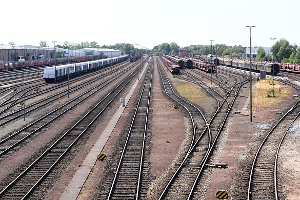 Gleisanlagen von bremenports in Grolland, Bremen