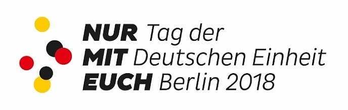 Das offizielle Logo für die Feierlichkeiten in Berlin |Grafik: Kulturprojekte Berlin GmbH