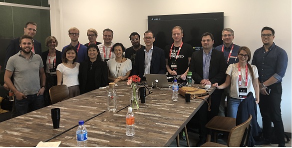 Die „MOIN Startup Camp Singapur“ Delegation besucht den „German Accelerator“ und informiert sich über deren Unterstützungsmöglichkeiten für deutsche Start-ups.