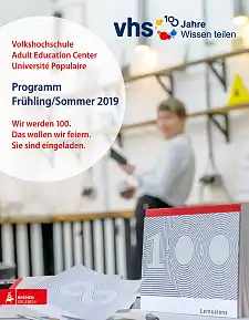 Programmheft Frühling/Sommer 2019