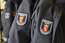 Foto von Jacken des Ordnungsdienstes