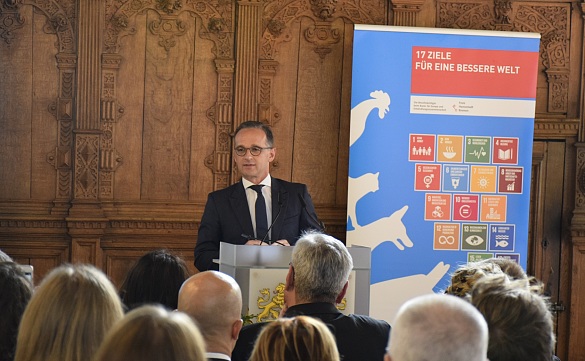 Bundesaußenminister Heiko Maas: Nachhaltige Politik beginnt vor Ort