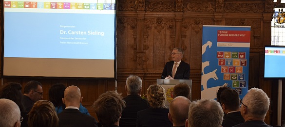 Bürgermeister Dr. Carsten Sieling: Nachhaltigkeit ist ein Zukunftsthema, das uns alle fordert und betrifft