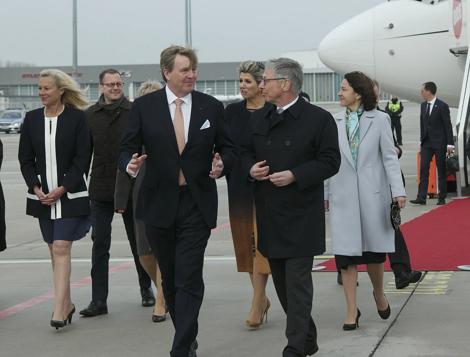 Ankunft am Flughafen Bremen