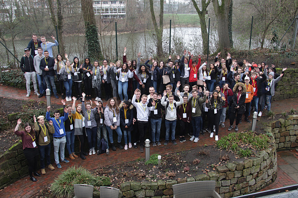 Teilnehmerinnen und Teilnehmer des BarCamp.