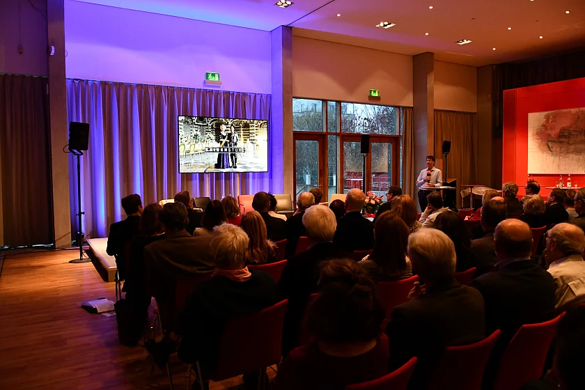 Gut besuchte Veranstaltung in der Landesvertretung Bremen in Berlin.