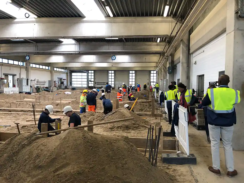 Besuch bei der Firma BAU ABC 