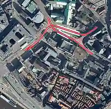 Variante 5.1 Quelle: BPR / Horeis & Blatt, Grundlage © GeoBasis-DE / Geoinformation Bremen, 2019