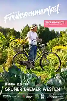 Plakat vom Frühsommerfest 2019