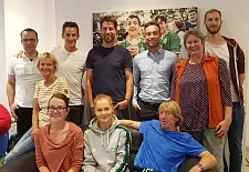 Das Orgateam des I-Cups