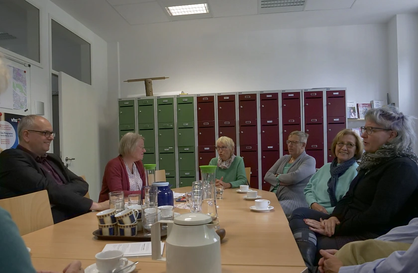 Die Sprechstunde für Bürgerinnen und Bürger wurden beim Quartiersbesuch gut angenommen