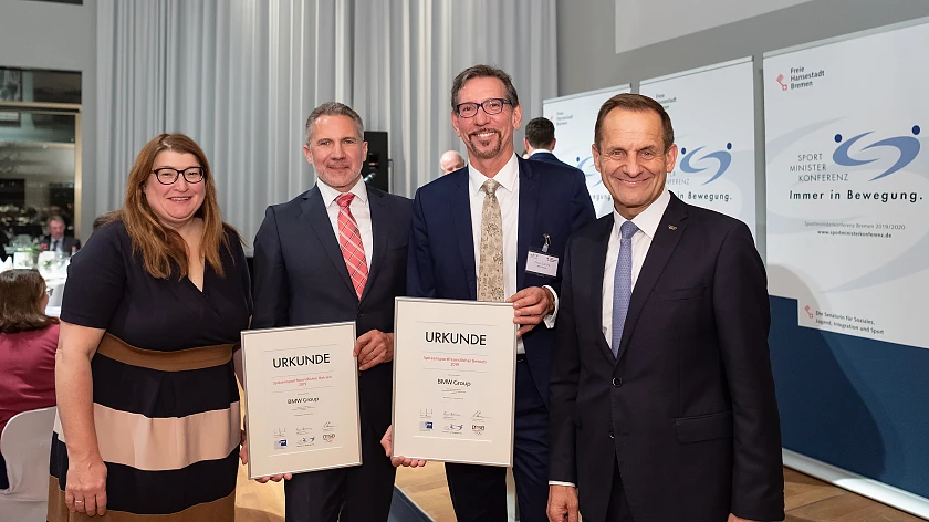 Auszeichnung spitzensportfreundlicher Betriebe