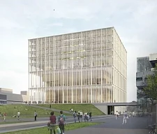 Der zweite Preis ging an den Entwurf von Max Dudler aus Berlin