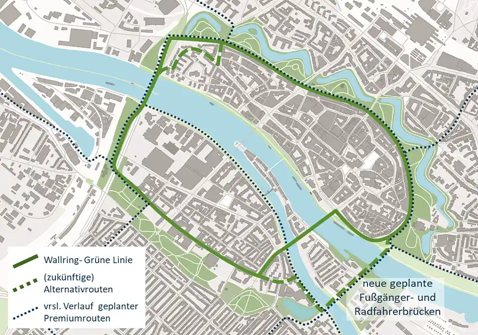 Kartenansicht des Wall-Rings ©SKUMS
