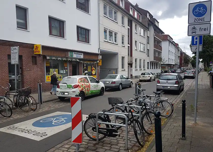 Fahrradzone