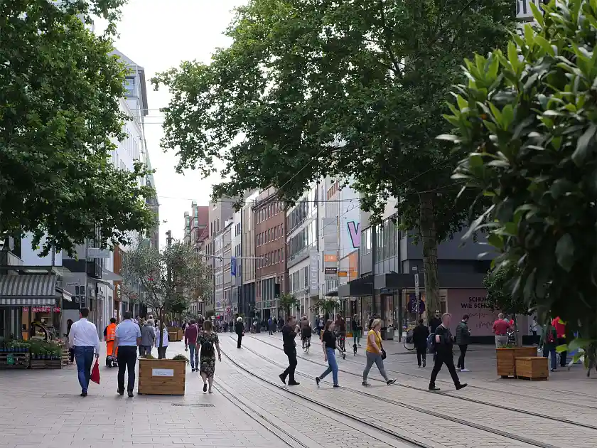 Obernstraße Foto: Senatspressestelle