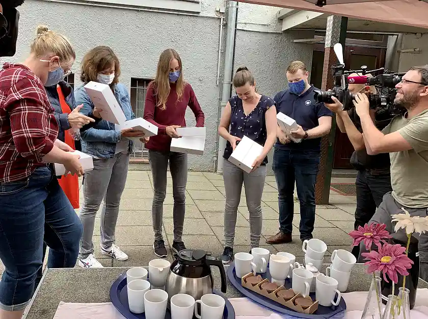 Auspacken macht einfach Spaß. 