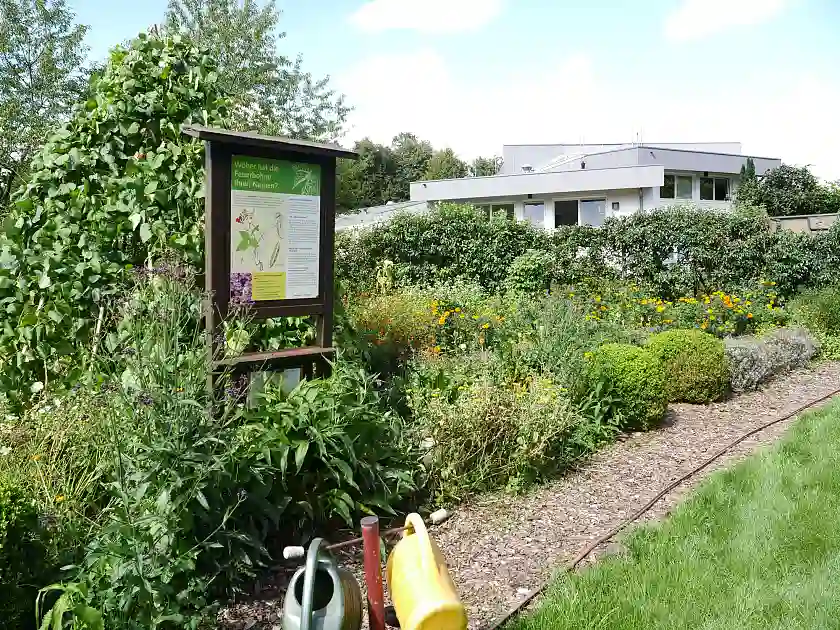 Der Garten des FlorAtriums in Horn-Lehe - eine grüne Oase