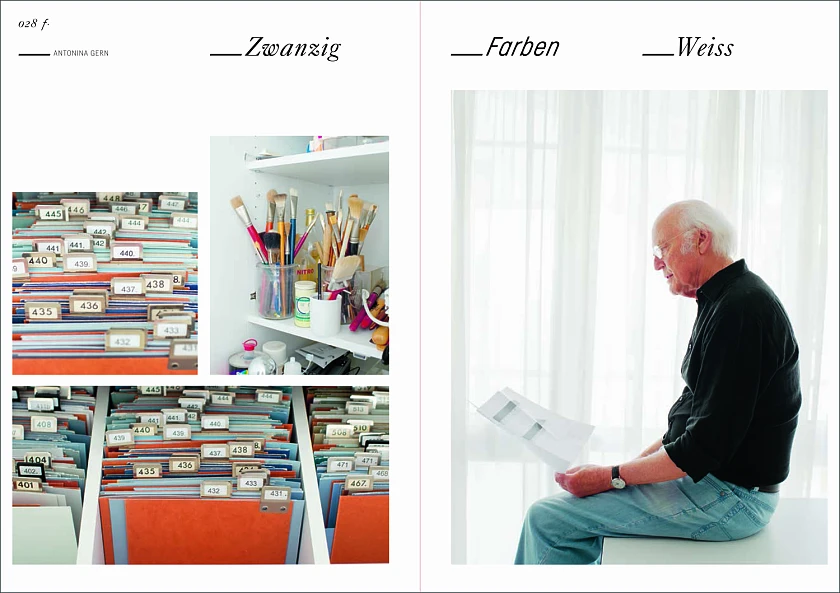 Auszug Festschrift Fotostrecke Foto: Antonina Gern