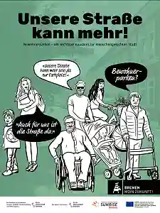 Kampagnenplakat Anwohnerparken