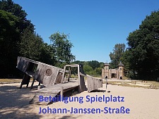 Spielplatz Johann-Jannsen-Straße in Aumund in seinem früheren Zustand